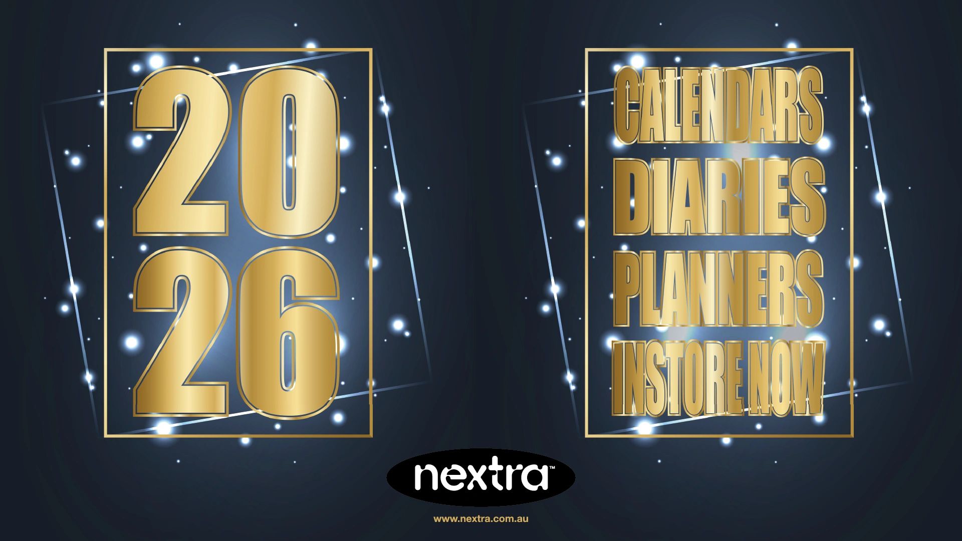 Diaries, Calendars & Planners in-store at Nextra Cannon Hill Newsagent, Brisbane