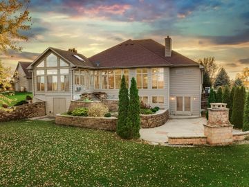 Outside view of residential real estate property, Racine County