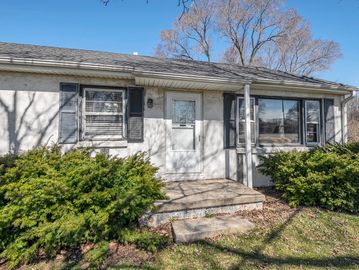 Outside view of residential real estate property, Waukesha County