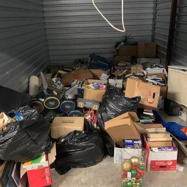 Storage unit clean out