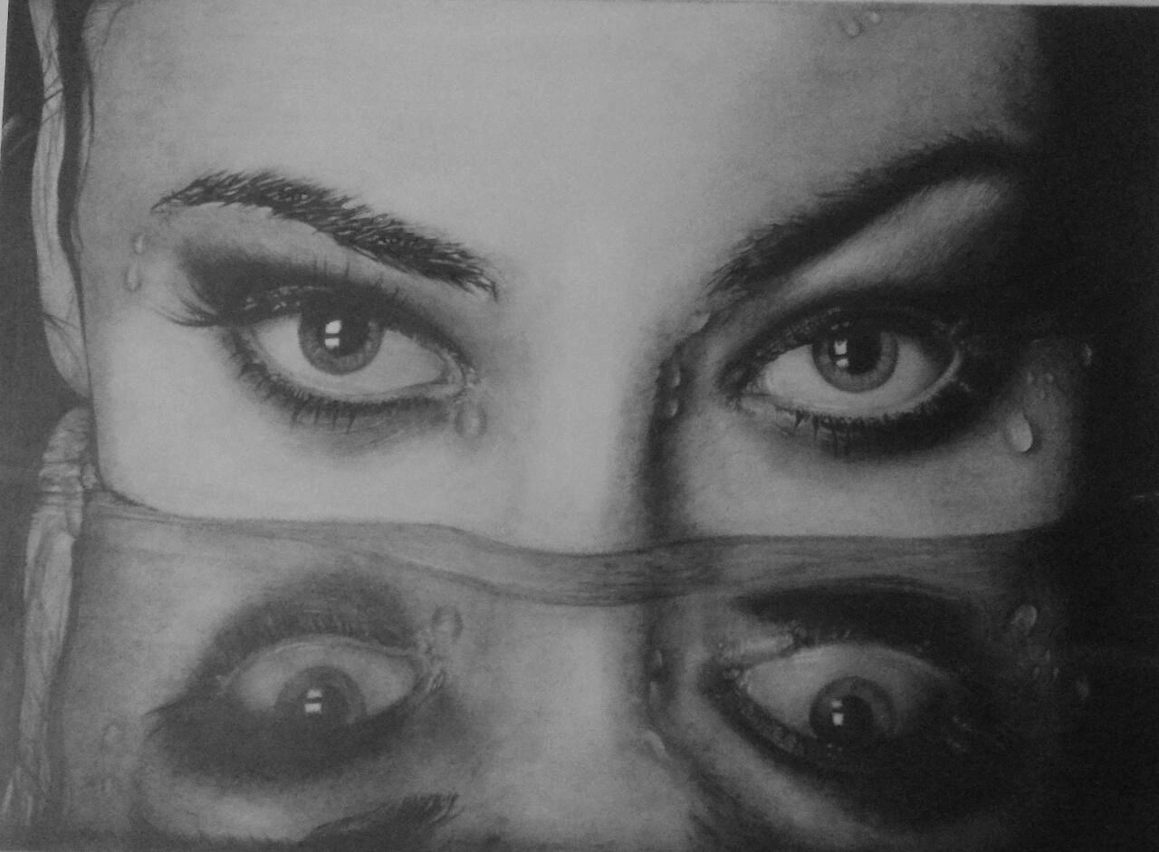 Hyperrealistic pencil work by SnehiSuhas