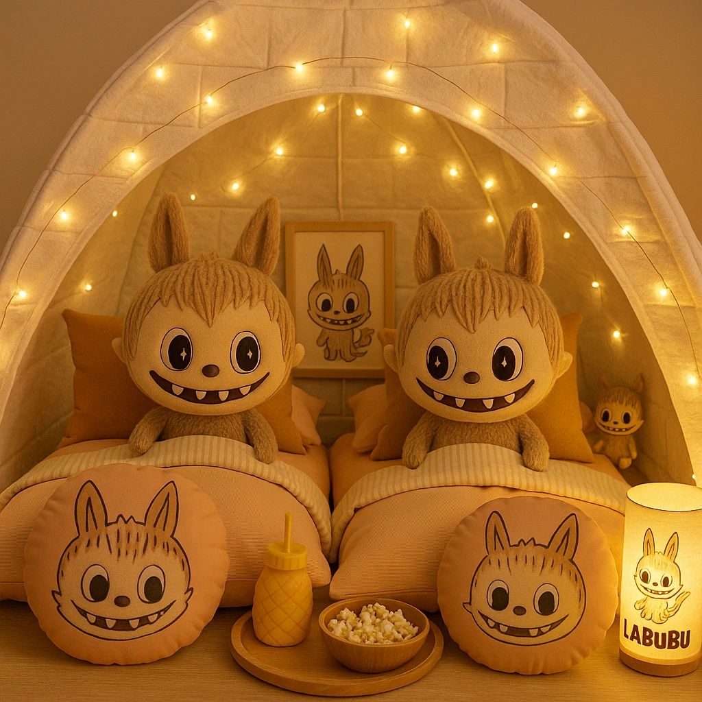Labubu Themed Sleepovers!!!