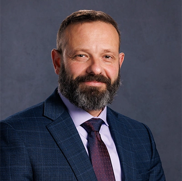 Portrait of Professor Gene Tunik, Chief Technical Officer of Santovia Path AI.