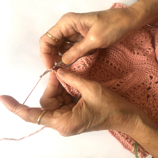 Crochet work in progress my Mom