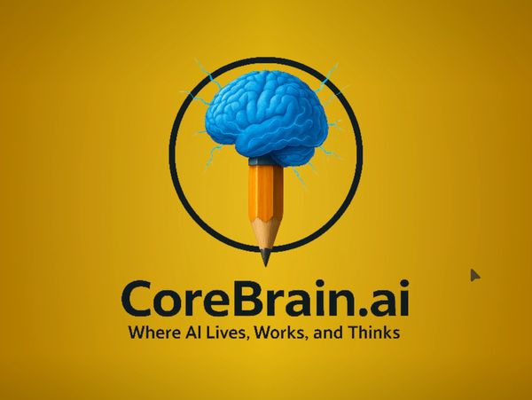 Logo of CoreBrain.ai one core offering at AI Agency Group