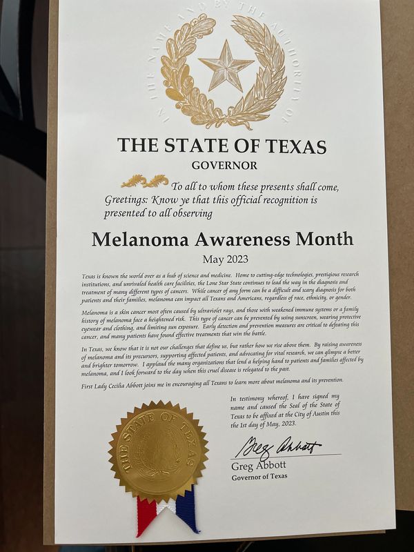 Official and Signed by the Governor of Texas