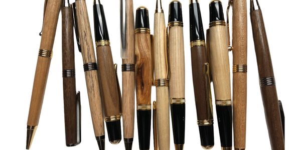 Authentic Handcrafted Wood Writing Pens, Cherry