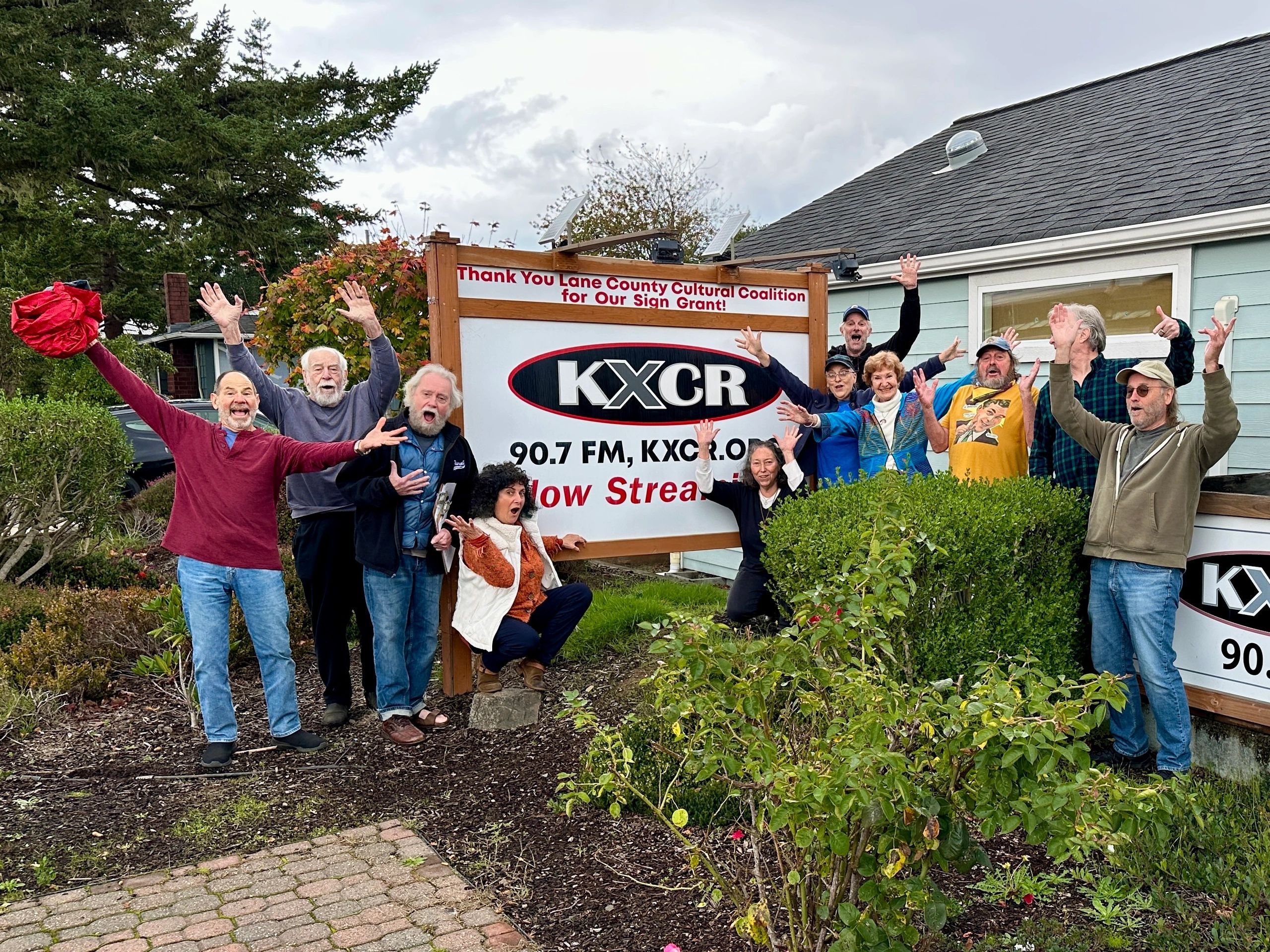 Photo of KXCR Volunteers