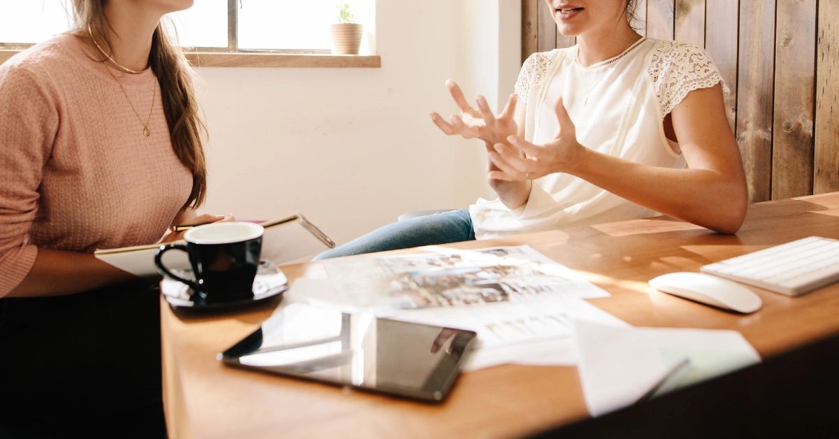 Attorney and Client Discussing Divorce