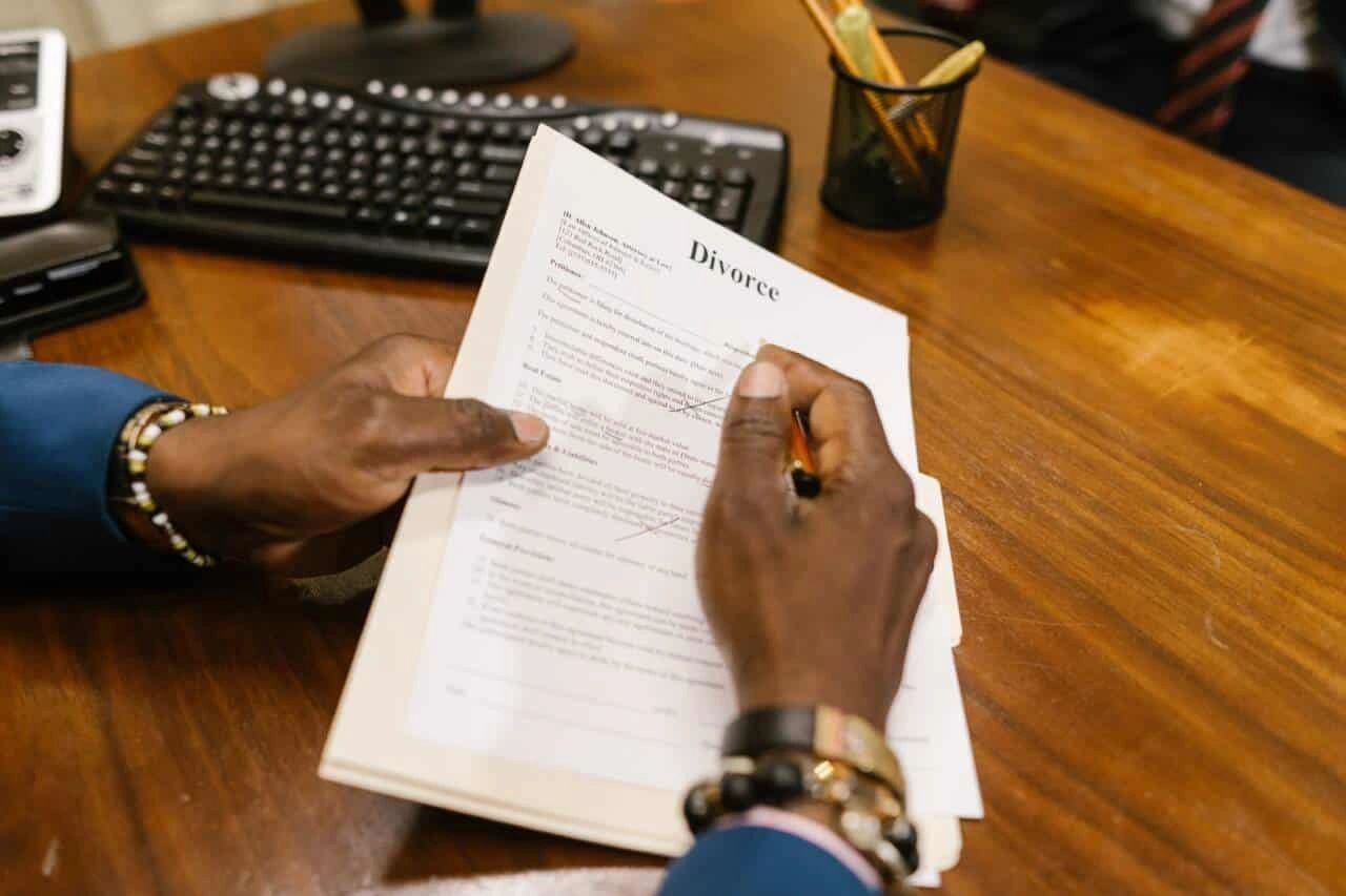 what to do after being served divorce papers