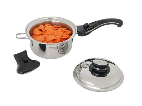 Saladmaster #Waterless #Cookware #VapoValve Semi Vacuum Cooking