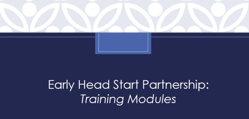 Early Head Start Partnership: Training Modules
