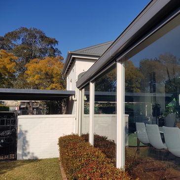 A beautiful house with clean windows