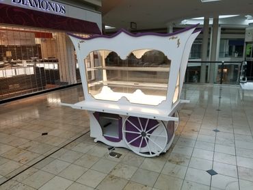 french food service cart