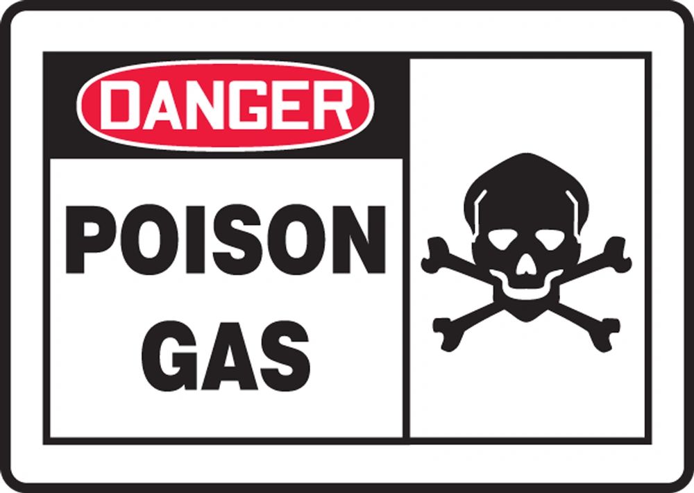 Poisonous Gases. Gas-poisoning. Danger Gas. Poison коробка.