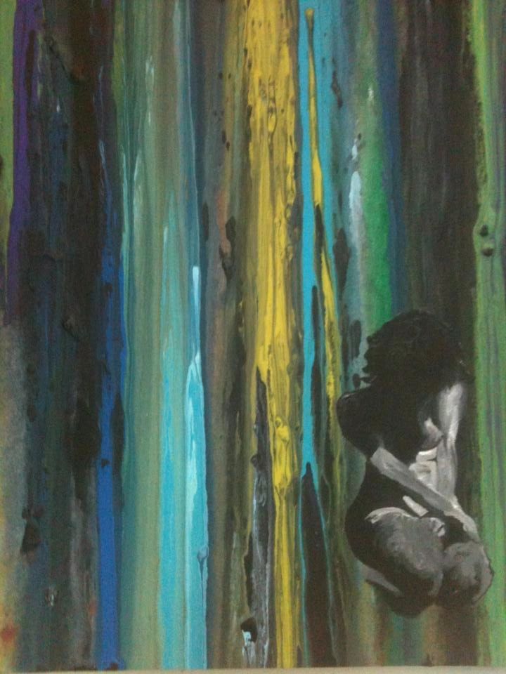 12” x 24” Acrylic on Canvas