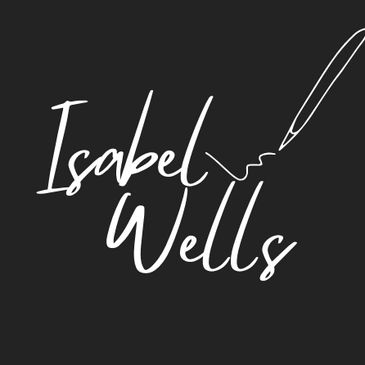 Logo of Isabel Wells with signature pen design.