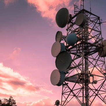 A Cellular base station tower