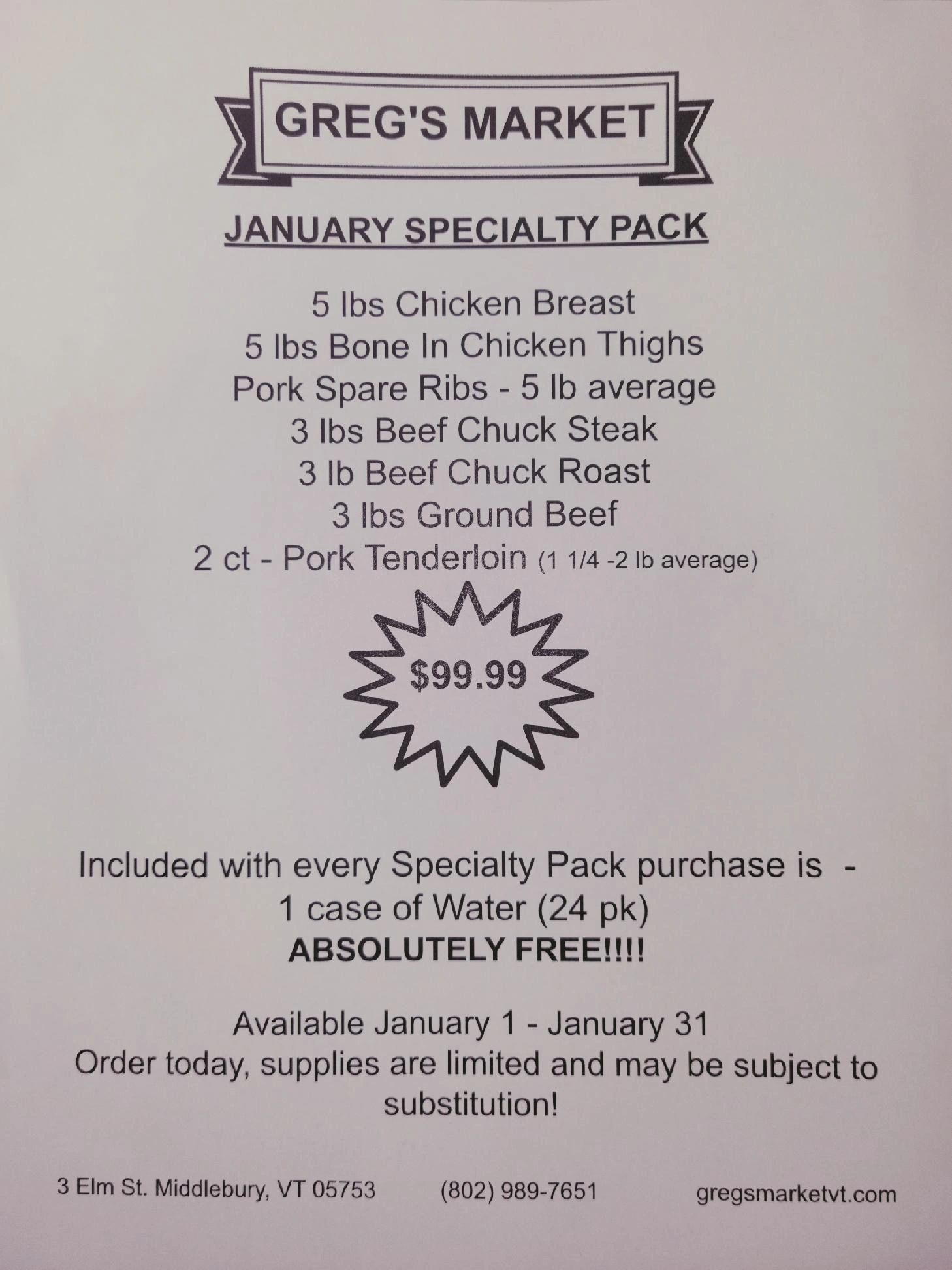 Greg's Market Custom Meat, Groceries, Deli, Produce, Local Food