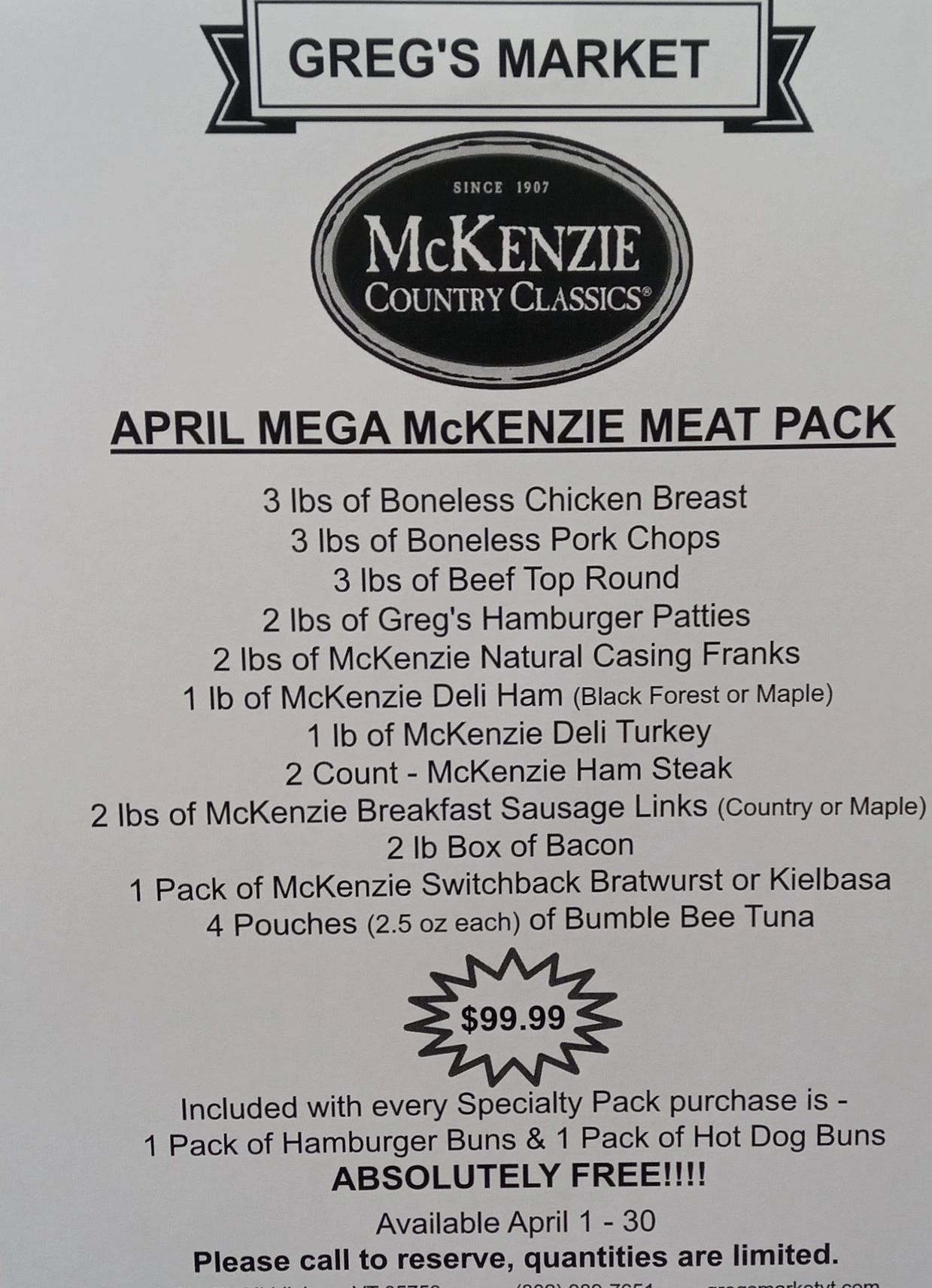 Greg's Market Custom Meat, Groceries, Deli, Produce, Local Food