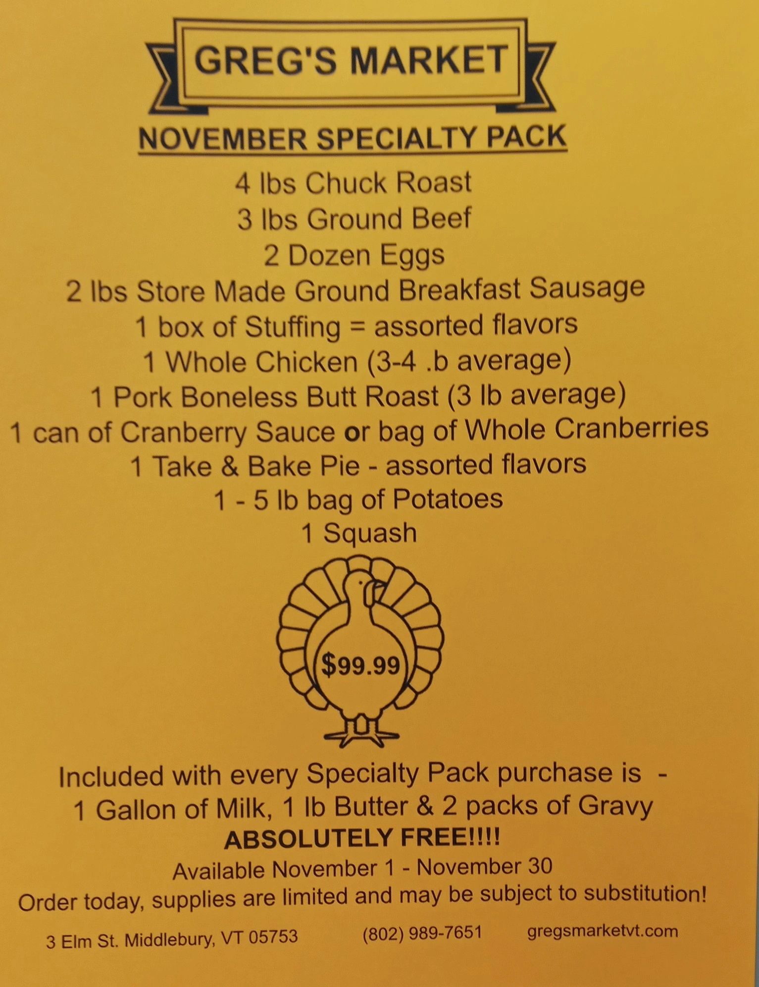 Greg's Market Custom Meat, Groceries, Deli, Produce, Local Food