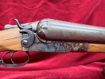 Ithaca Side by Side 10 Gauge Damascus Barrels Customization