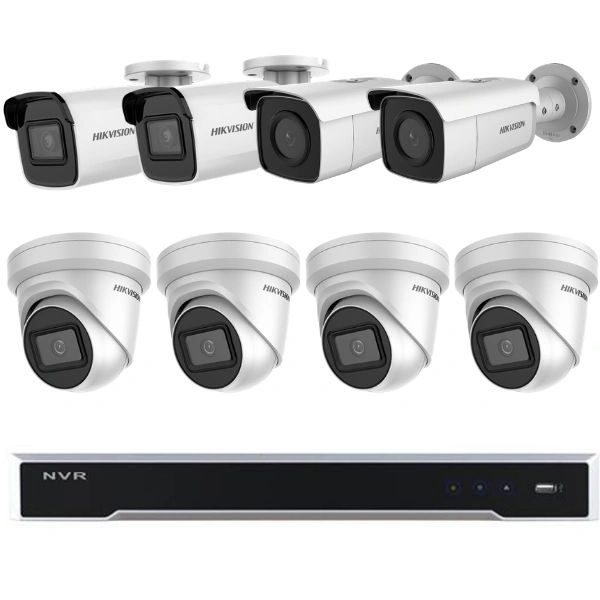 Hikvision Bullet and Turret cameras