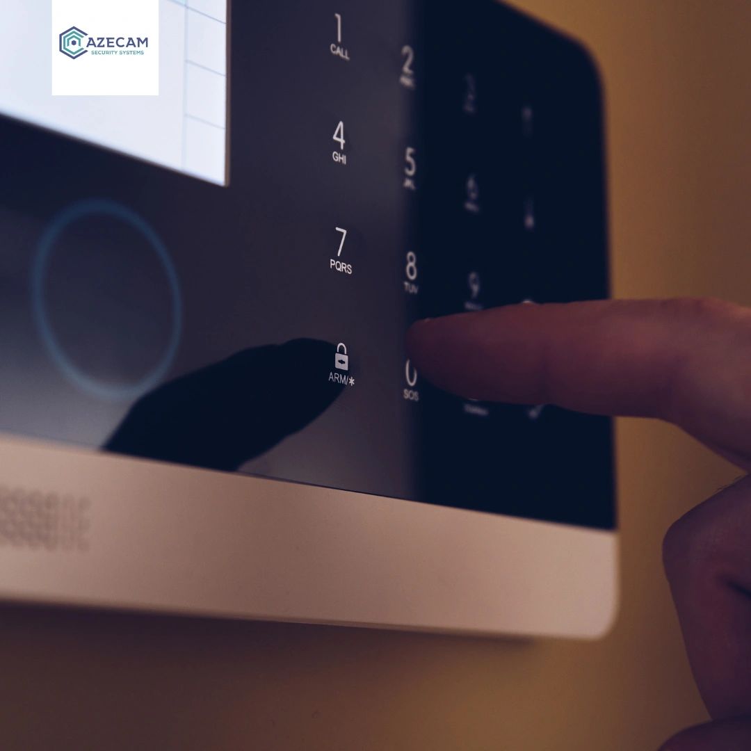 Home Alarm system installation by Azecam security in Toronto