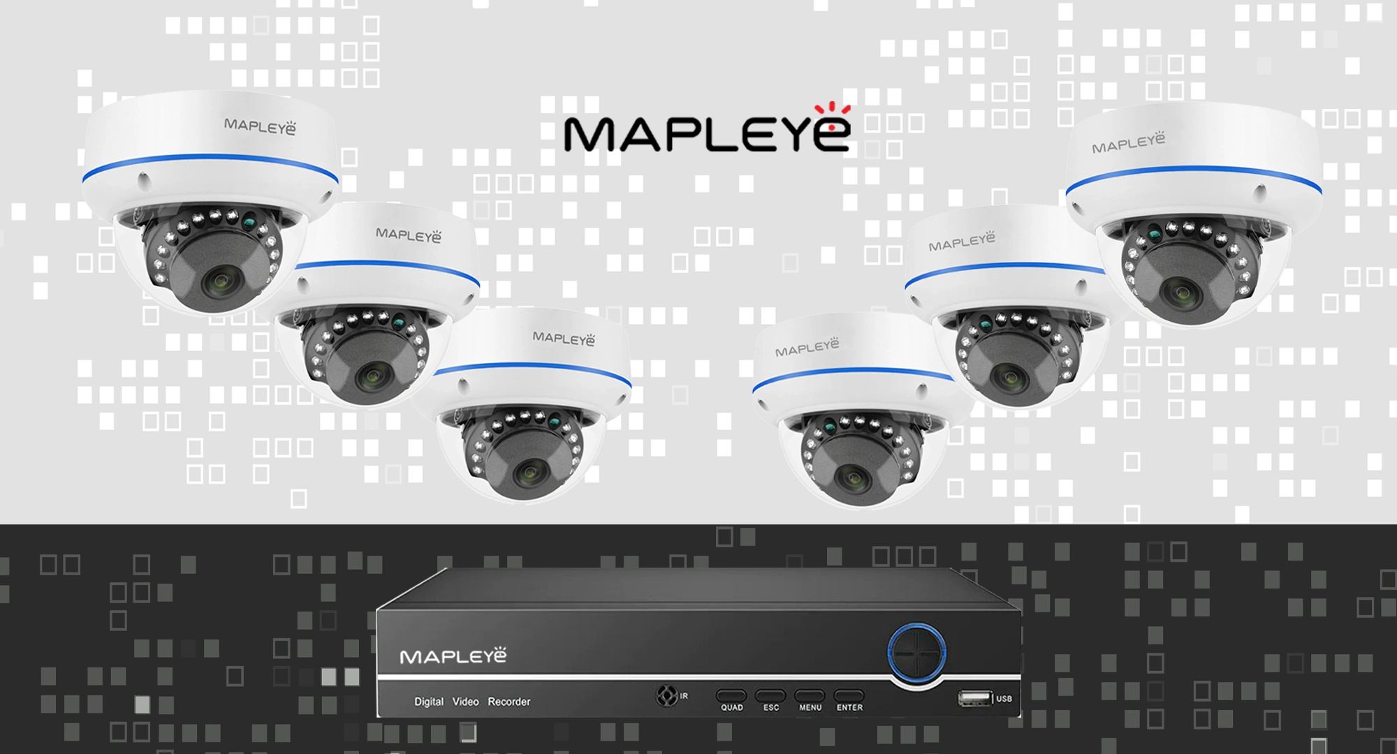 Mapleye Security IP Camera System  Installation in Woodbridge