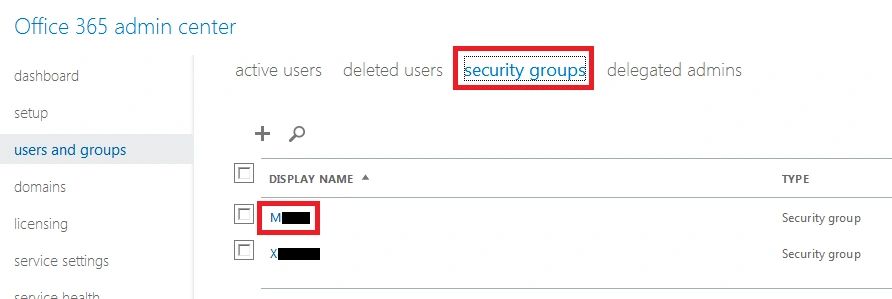 Adding Users to Security Groups in Office 365
