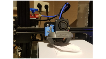 Foto van mijn 3D printer.