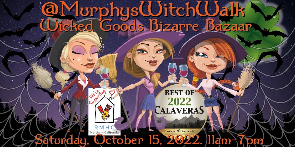 The Murphys Witch Walk Wicked Goods Bizarre Bazaar. 