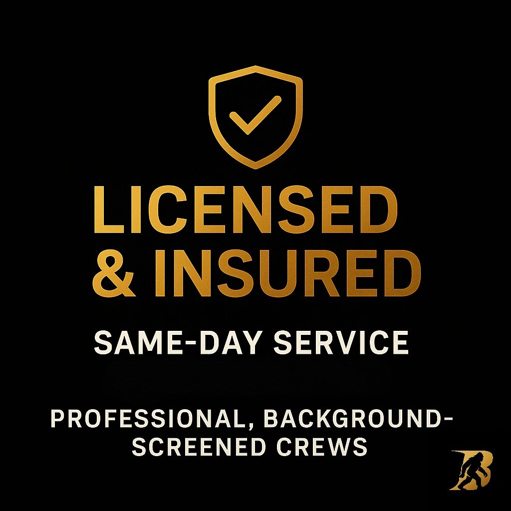 Licensed and insured junk removal, demolition, dumpster rental company in Miami, Barraza Industries