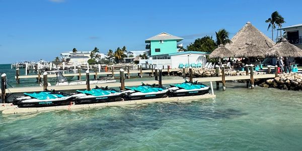 Florida Keys Jet Ski Rent Edgewater, Long Key, Layton Location, Tiki BBQ Rest Stop Key West RoadTrip