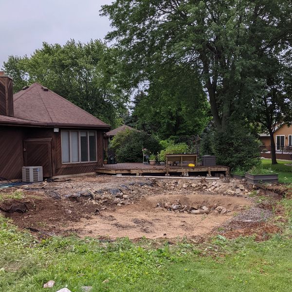 Above ground pool removed and deck demolition in Fox Crossing 54914