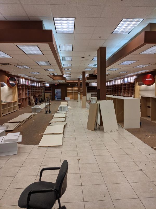 We cleared out this store at the Fox River mall in just one day