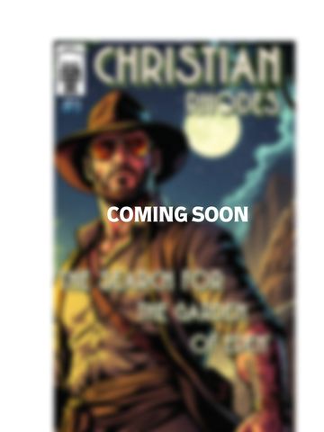 Blurry comic cover with a man in a hat and sunglasses, under a full moon.