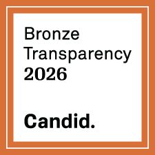 Logo of Bronze Transparency 2026 with the word 'Candid.'