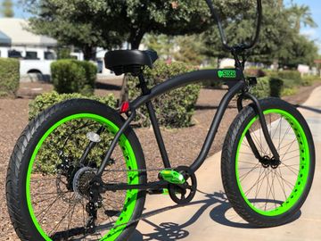 Beach Cruiser Bicycle , Fat Tire Bike