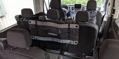 2020 Ford Transit AWD XLT wagon 12 passenger with Thule Countertop organizer