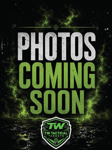 Photos coming soon announcement with TW Tactical Targets logo.