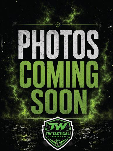 Photos coming soon announcement with TW Tactical Targets logo.