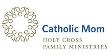 Logo for Catholic Mom by Holy Cross Family Ministries.