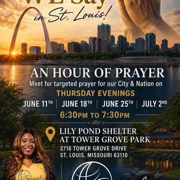 One hour of TARGETED prayer for our city and our Nation on Thursday evenings in 2026! June 11, June 