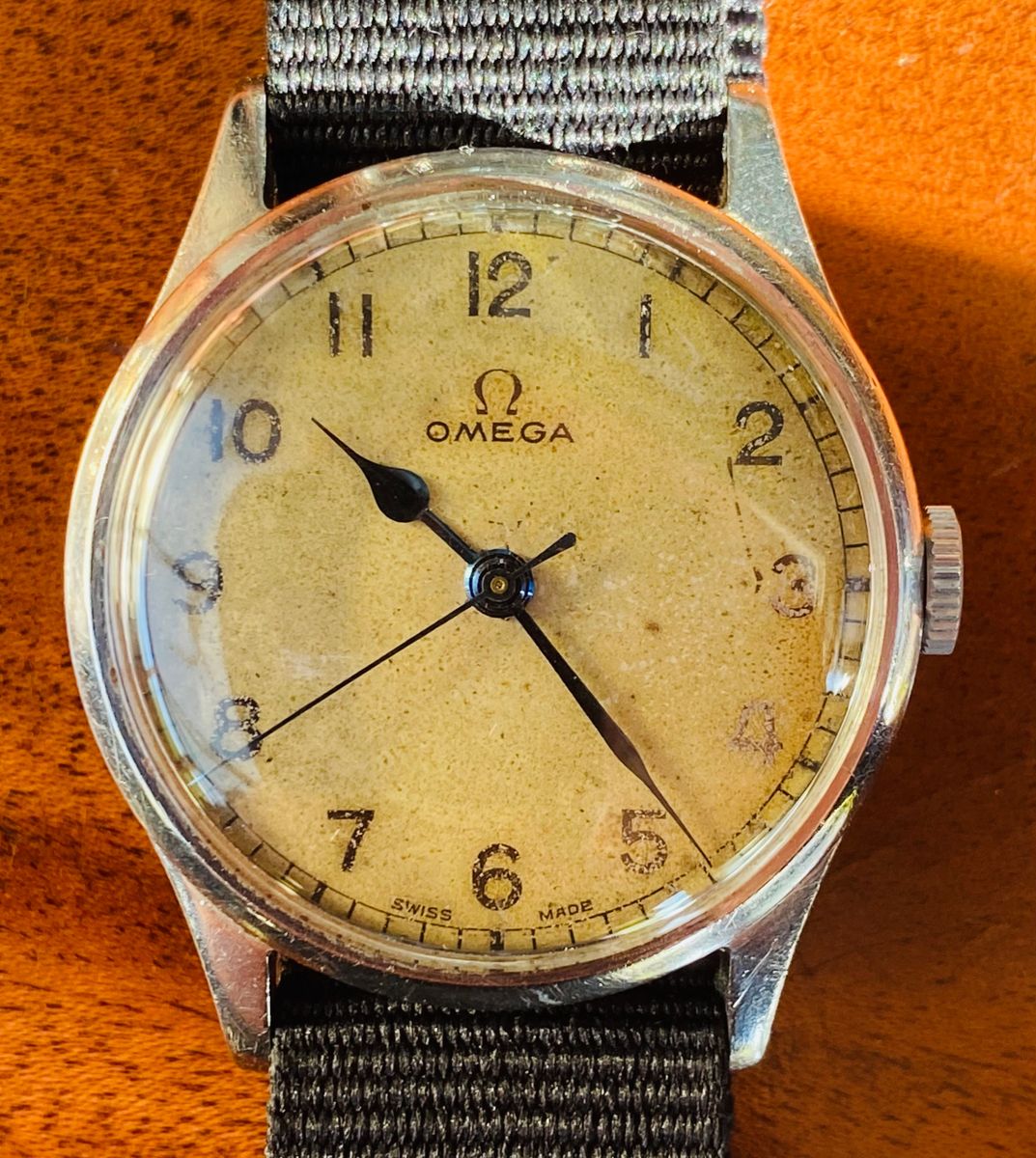 Omega pilot watch vintage hot sale