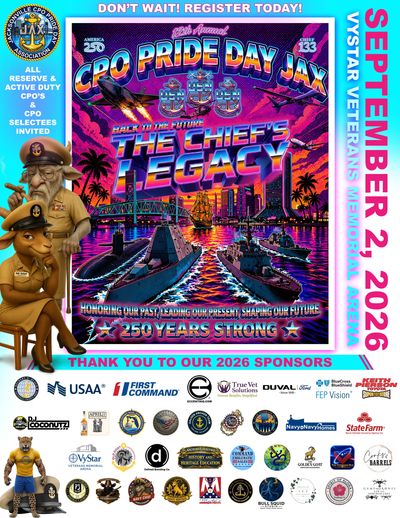 CPO Pride Day Jax event poster for September 2, 2026.
