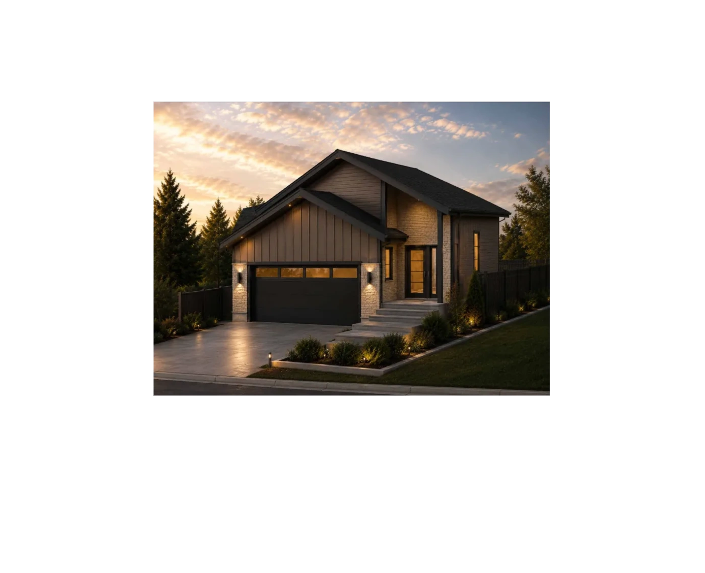 NEW HOMES IN DIAMOND VALLEY, ALBERTA - BUNGALOW
