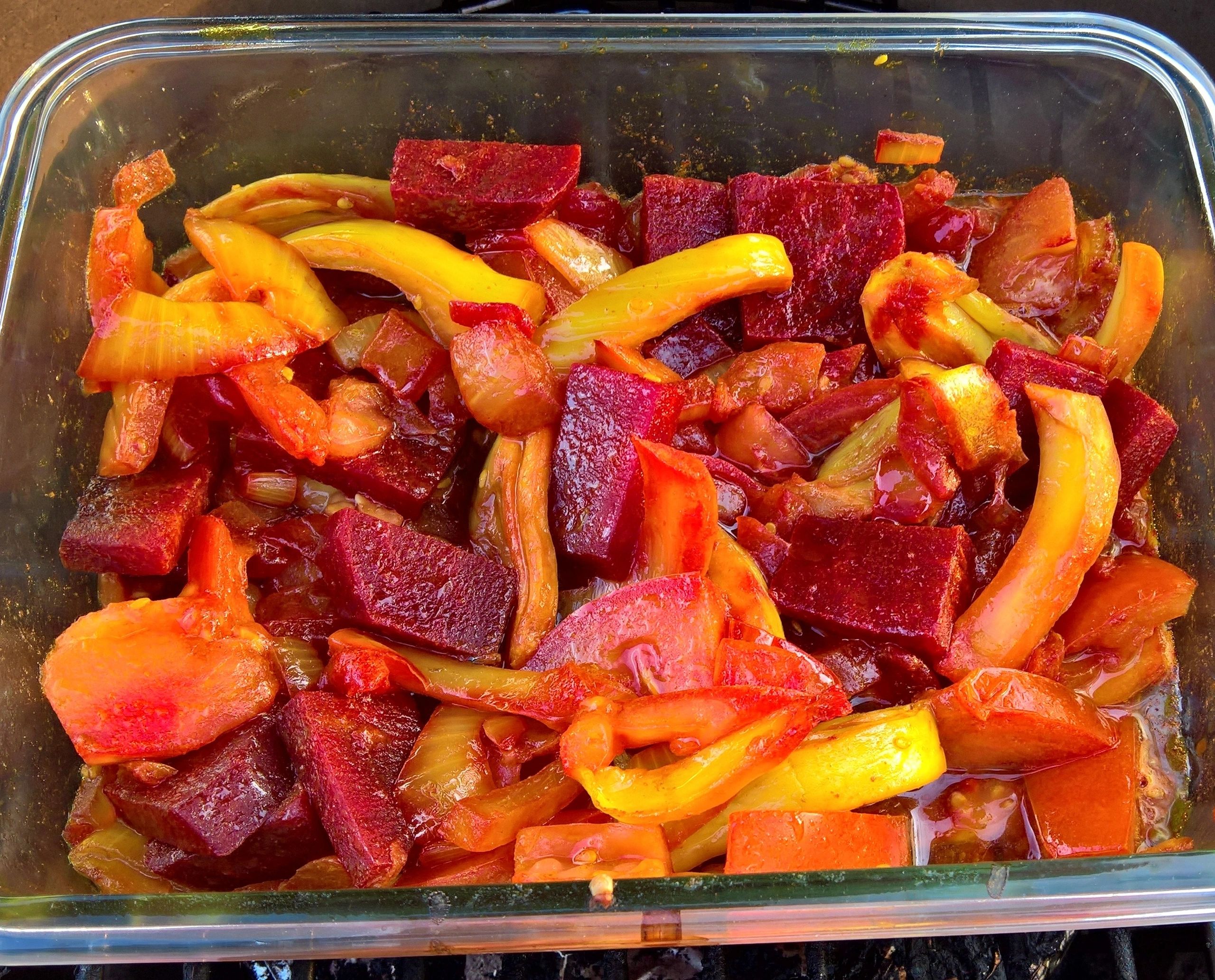 Middle Eastern Style Roasted Vegetables