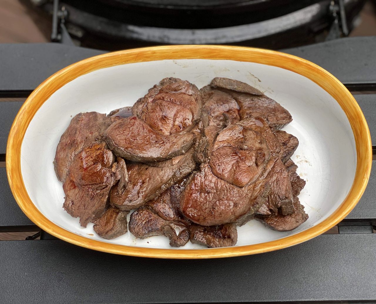 Grilling Venison Sirloin on a Himalayan Salt Block