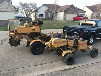 My stump removal equipment.
